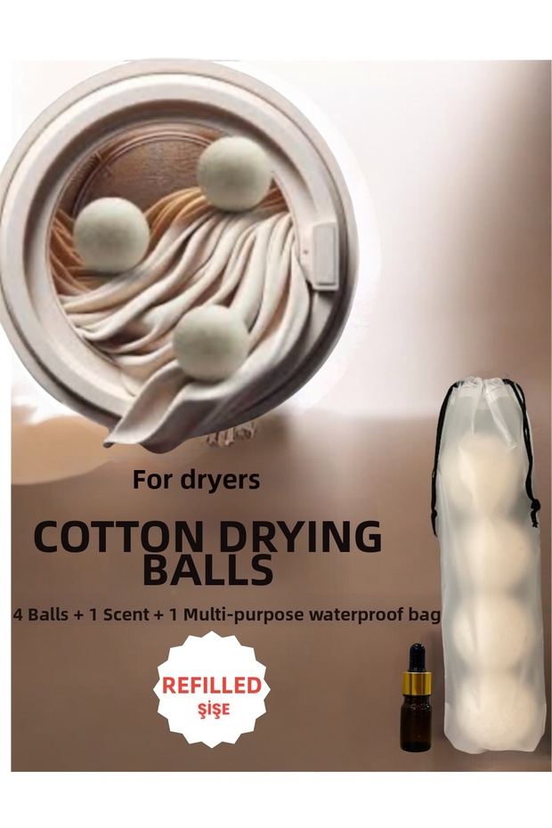 Wool Drying Ball 4 Pcs Scented - 1