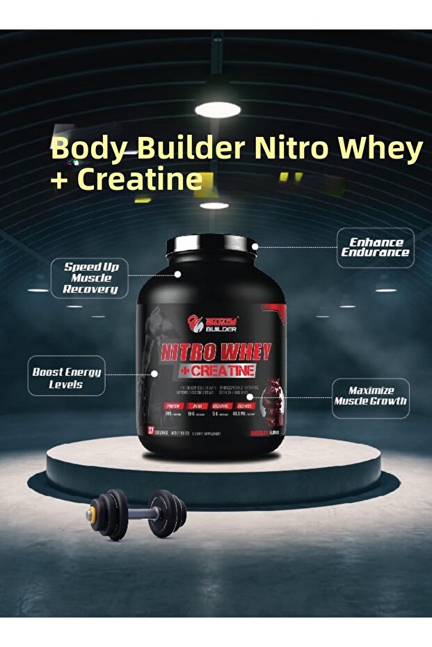 نيترو واي + كرياتين، بندق، 4 رطل - 2
