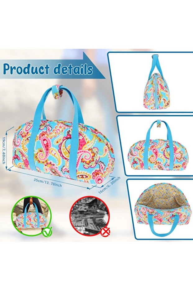 حقيبة محبوكة (أصلية) بنمط مرقع - 6