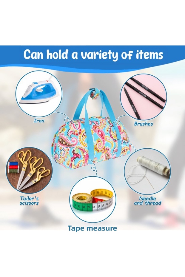 حقيبة محبوكة (أصلية) بنمط مرقع - 7