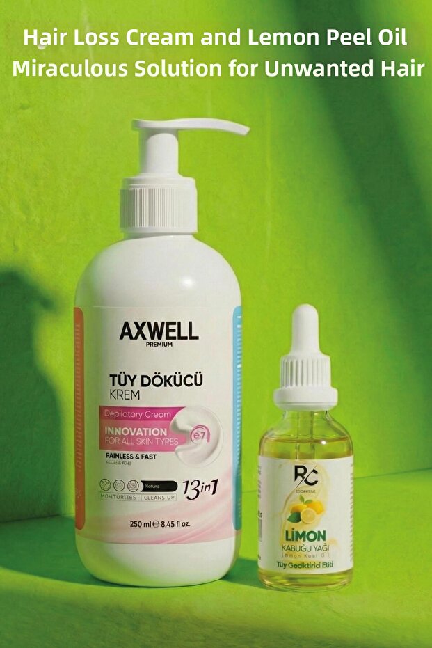 Hair Removal Cream & Lemon Peel Oil Opportunity Set