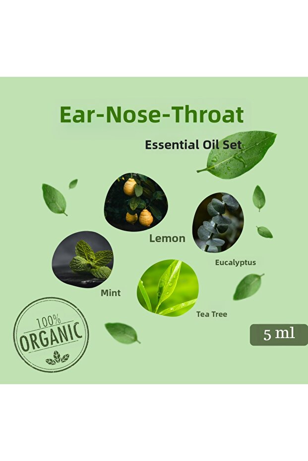 Ear-Nose-Throat Mix – Aromatic Oil Set (4-Pack)