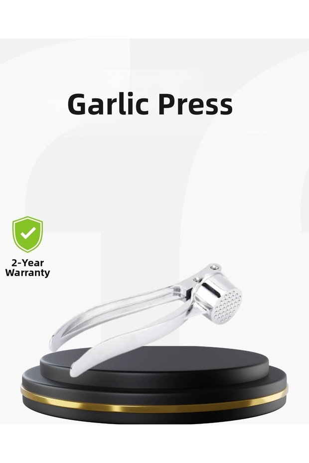 Professional Garlic Press Sturdy Construction and Comfortable Grip