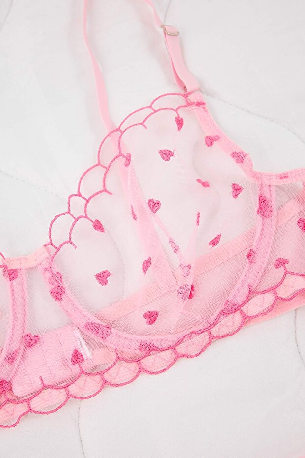 Pudra Brode Heart Large Size Underwear Set Tbbaw26Dg00008 - 2
