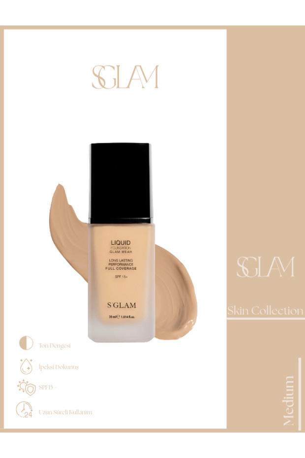 Fondöten Medium Spf15 30 ml - 1