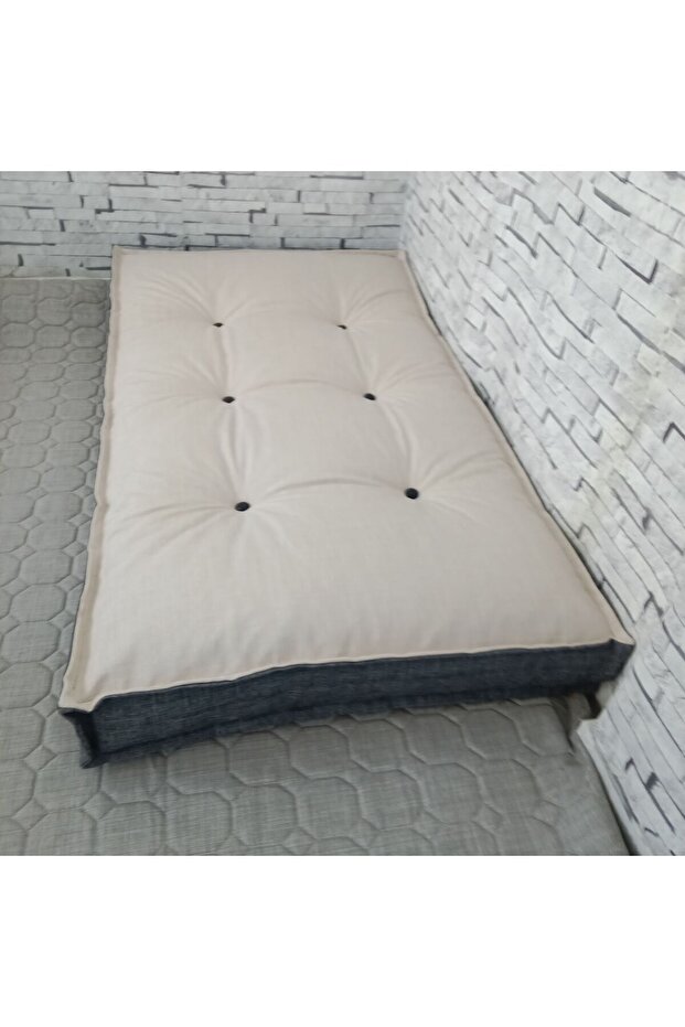 Bdphome Düğmeli Yer Minderi - 6