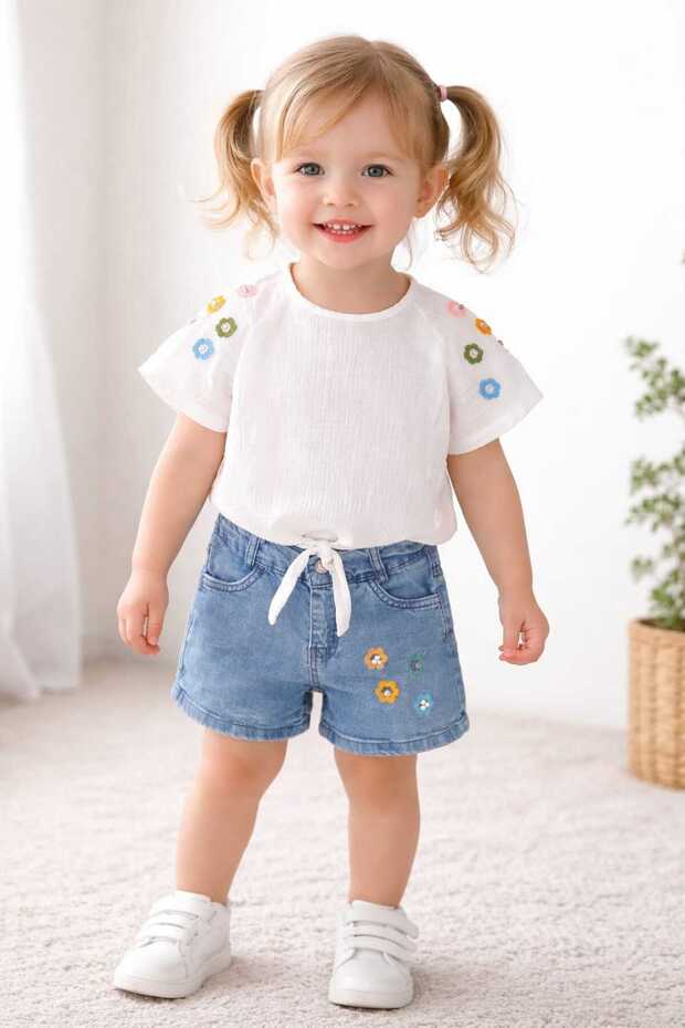 GIRL'S SHORTS SET