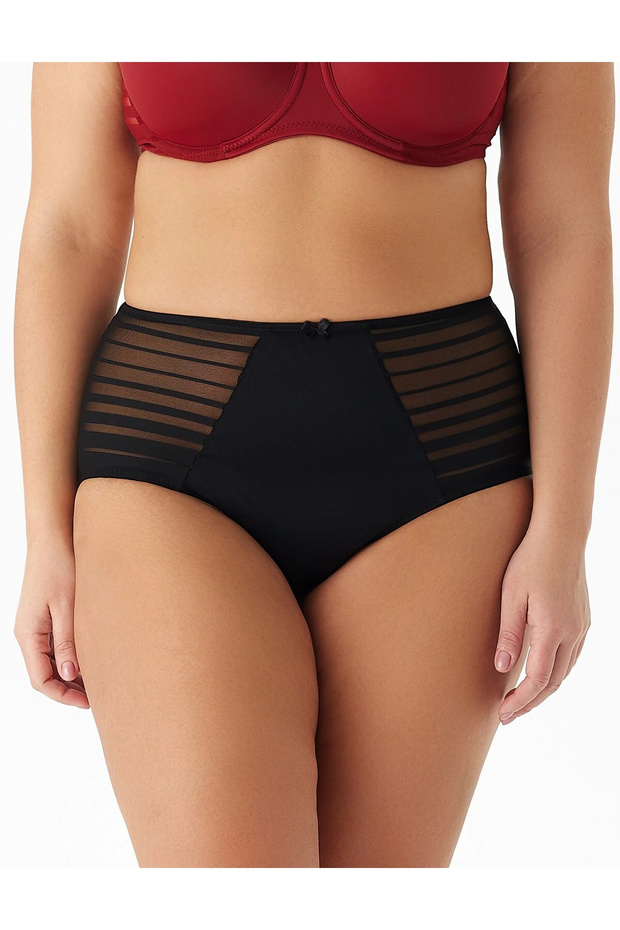 Ριγέ εσώρουχα Aster Plus Size - 1