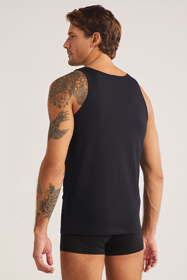 Scott Askılı 2 li Basic Erkek Atlet - 2