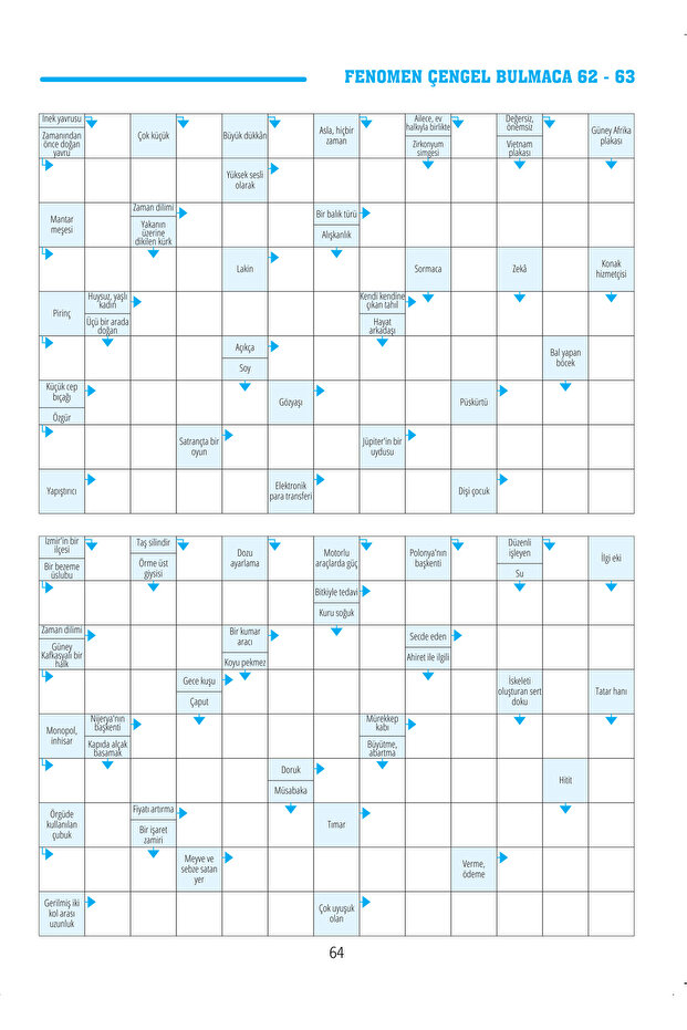 Fenomen Çengel Bulmaca 20 - 4