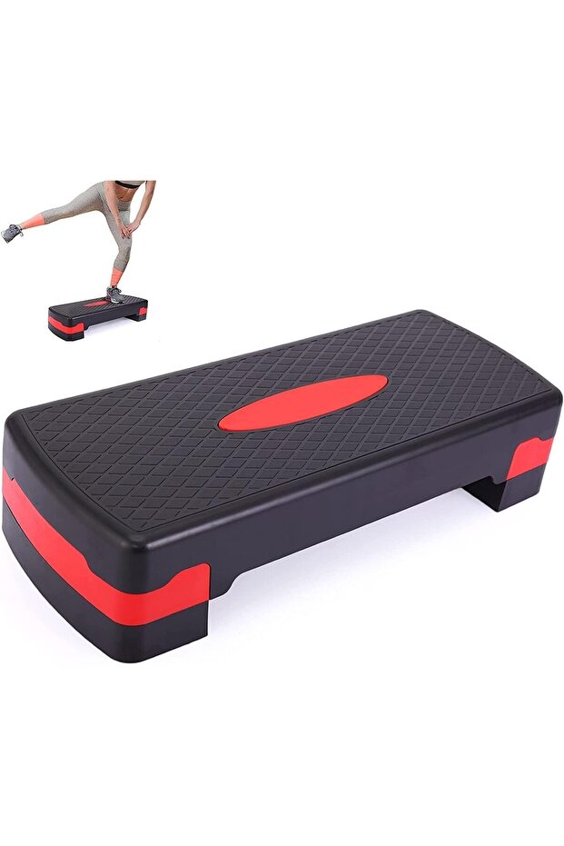 Adjustable Workout Aerobic Stepper ,Plastic Aerobic Stepper Bench For Home Gym Office