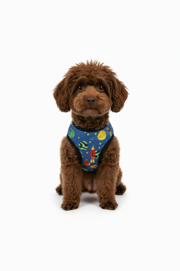 Cat-Dog Outfit with Space Pattern - Small Breed