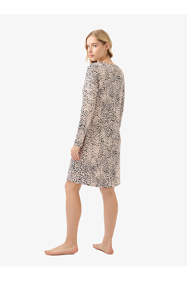 Kadın Gecelik 51916 - Baskılı - 6