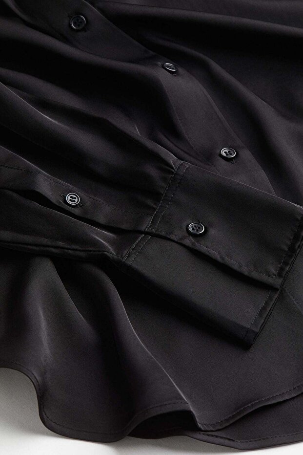 بلوزة برقبة على شكل حرف V - 6