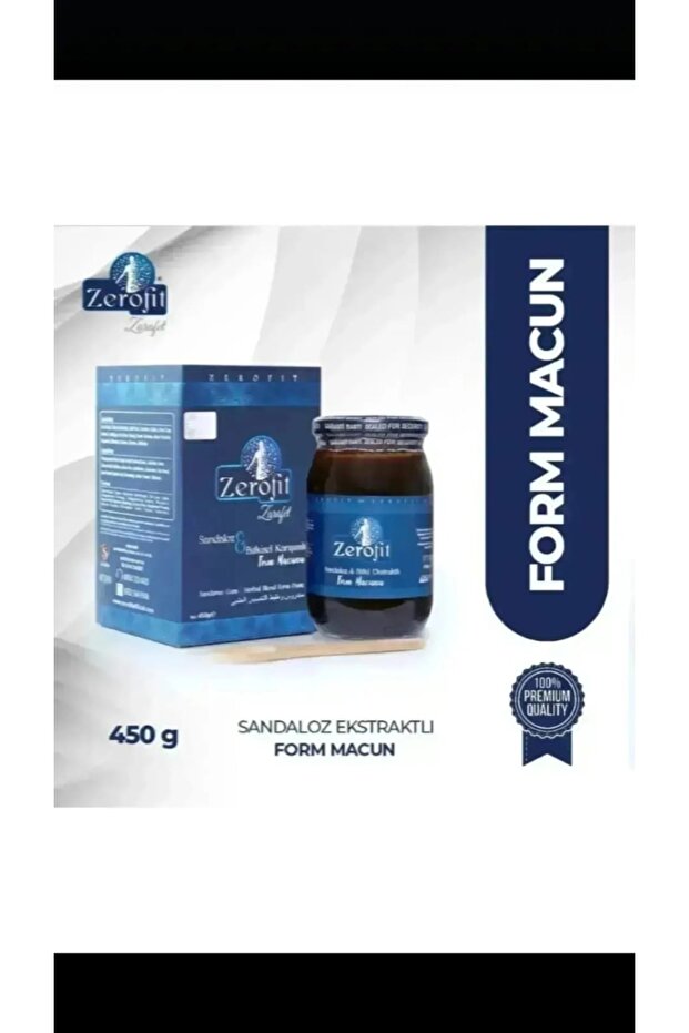 Sandaloz & Bitki Ekstratlı Form Macunu 450 Gram Zero Fit - 3