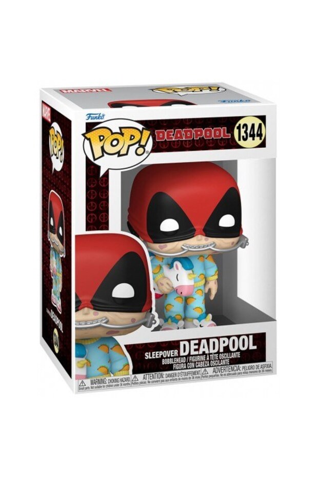 Pop 1344 Deadpool - Sleepover Deadpool Bobble-head Figüre - 2