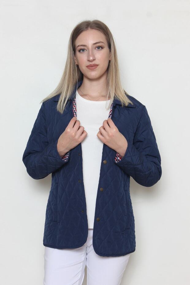 Kadın Kapitone Mont - 4