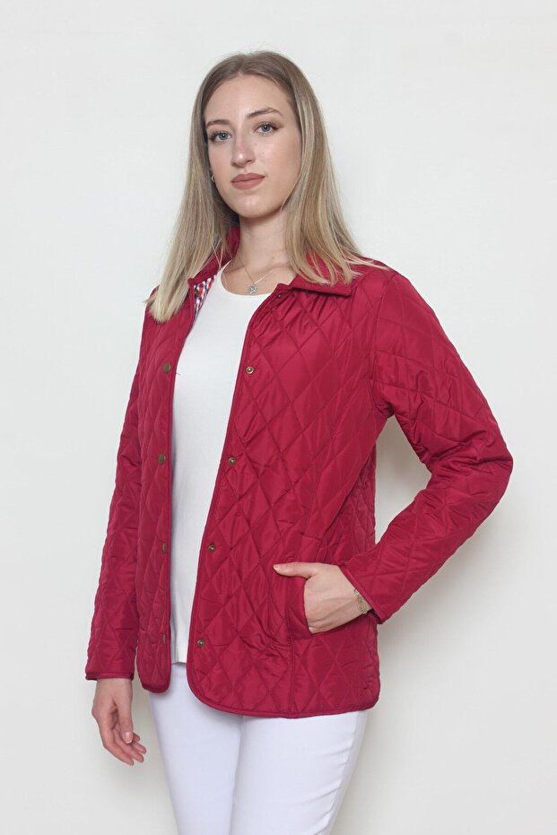 Kadın Kapitone Mont - 6