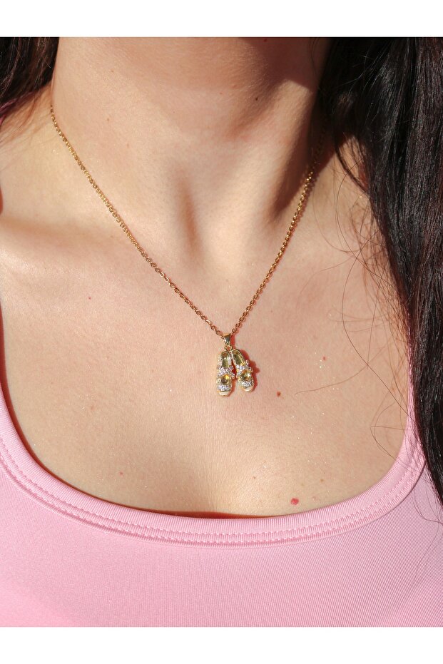 Vanilla Pilates Princess Çelik Kolye - 1