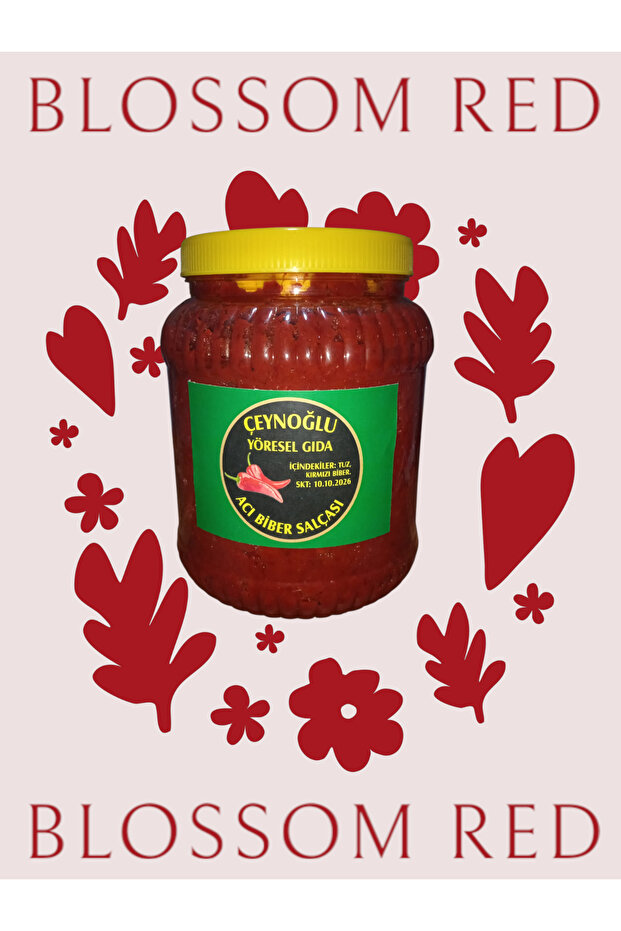 Hatay Acı Biber Salçası 2 Kilo - 1