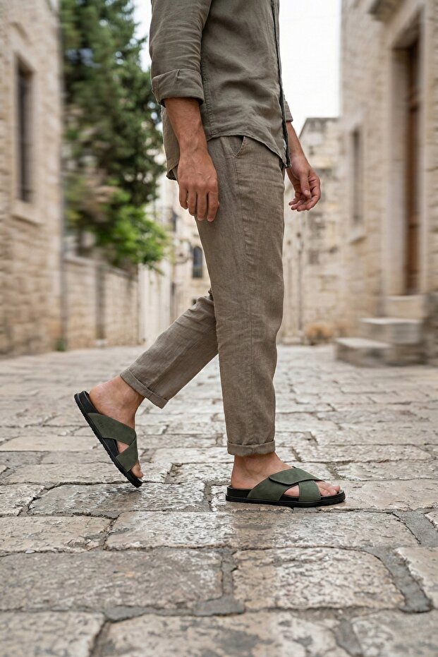 9989-1 Men's Turkish Anatomical Comfortable Sandals