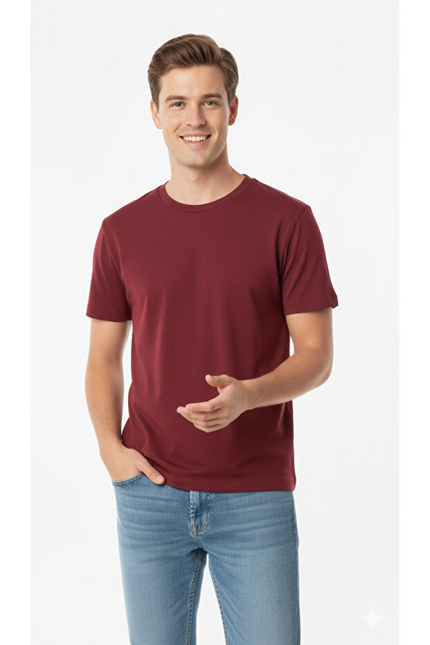 Unisex Kadın - Erkek Basic Tişört - 3