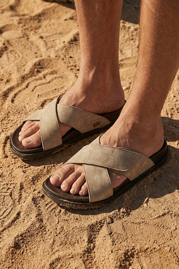 9989-1 Men's Turkish Anatomical Sandals