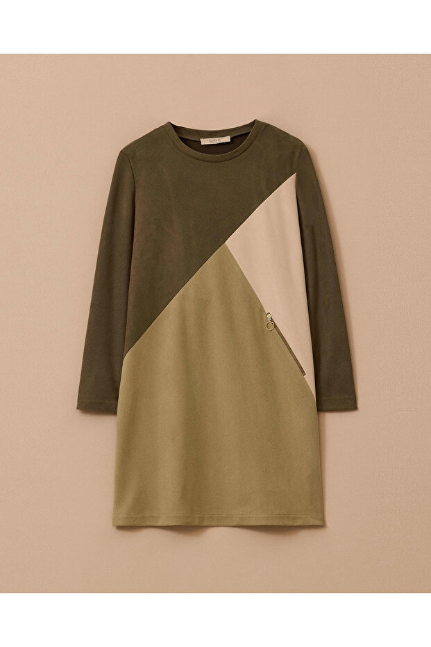 Plus Size Asymmetrical Patterned Sweatshirt - 6