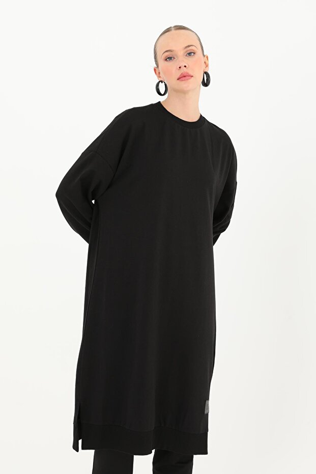 Kadın Basic Tunic - 30645TUN - BLACK - 2