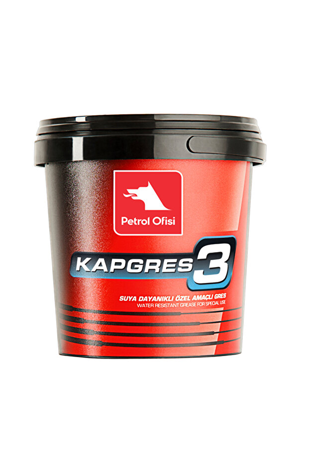 Kap Gres 3 0.9 KG Kırmızı Gres - 1
