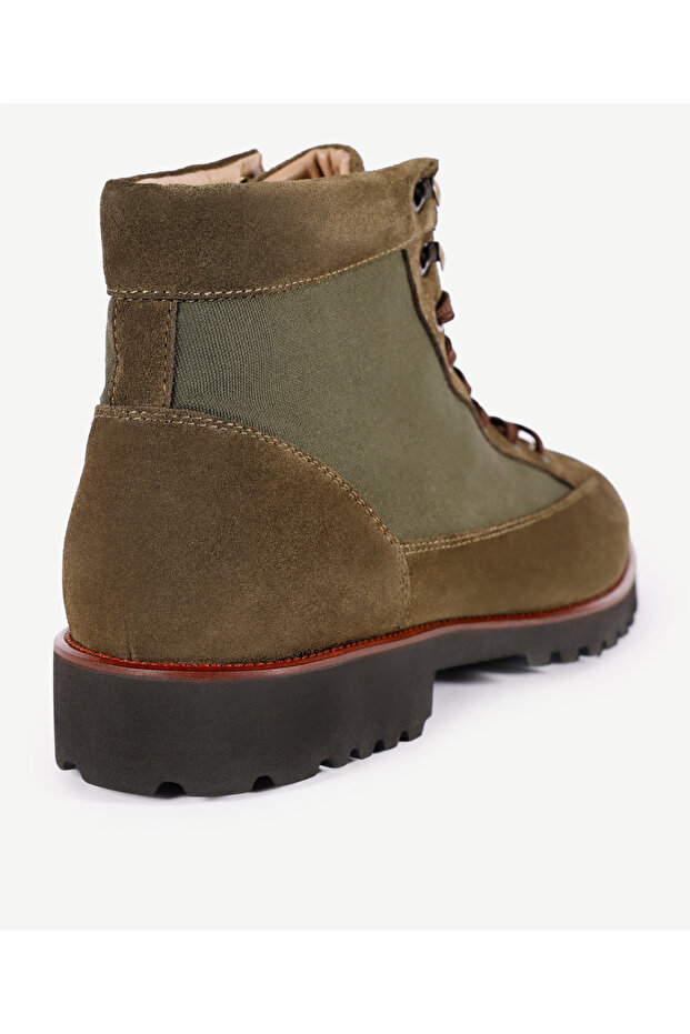 Retro Kalın Tabanlı Deri Bot - 4