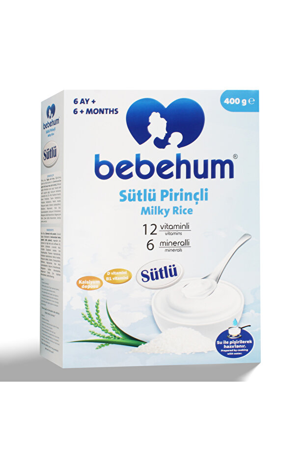 Sütlü Pirinçli Kaşık Maması 400 Gr - 1