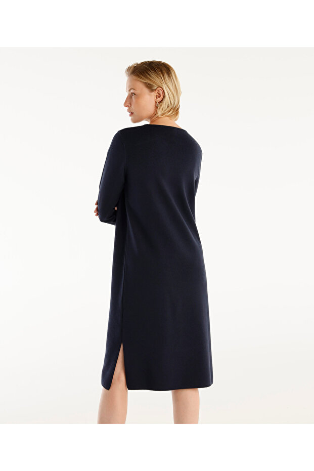 Midi Triko Elbise - 3