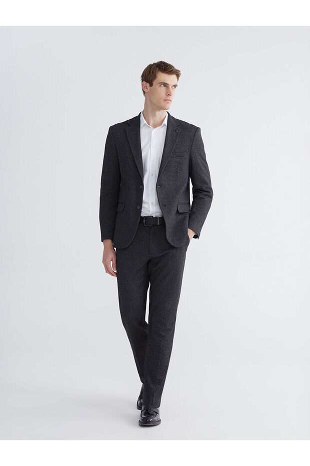 Lcw Business Black Standard Fit Men's Suit Trousers