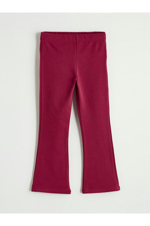Elastic Waist Spanish Leg Girls' Tights