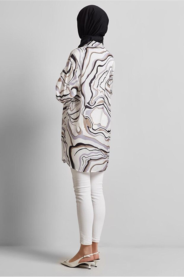 سترة منقوشة موديل: 44819 - 4