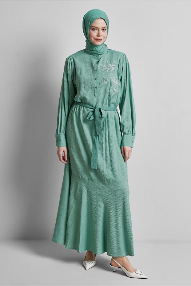 Belted Dress 44688