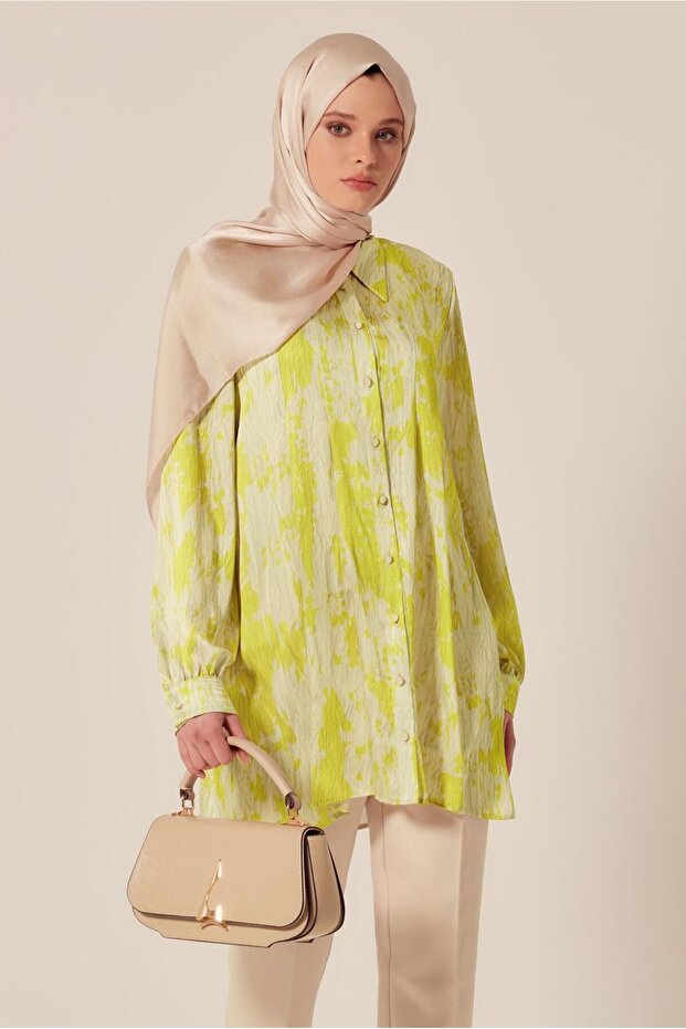 تونيك منقوش رقم الموديل: 45429 - 4