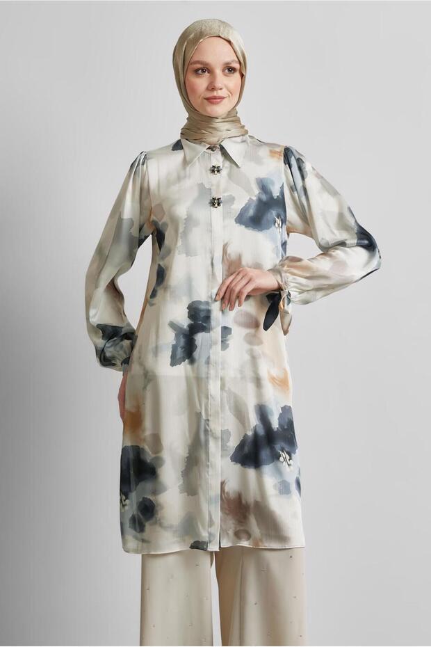 تونيك قطن منقوش 45399 - 3