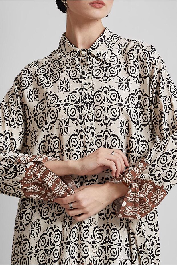 موديل 44803 منقوشة تونيكا 44803 - 3