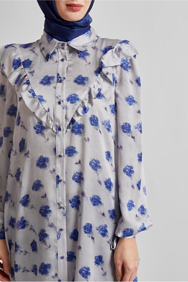 تونيك ساتان منقوش 45410 - 3