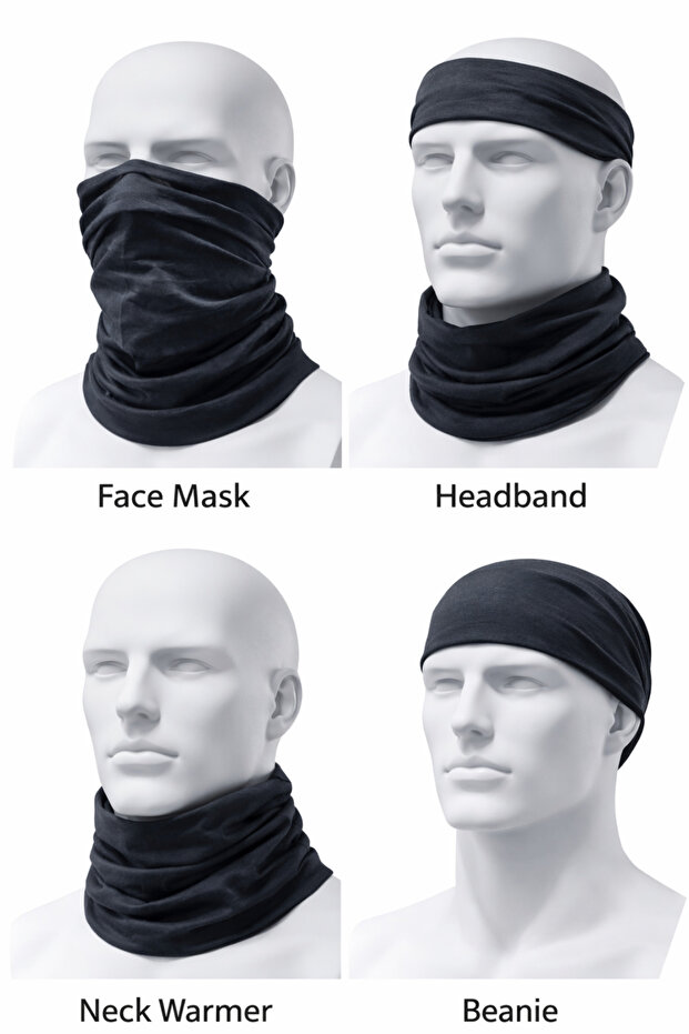 Siyah Buff Boyunluk - 4