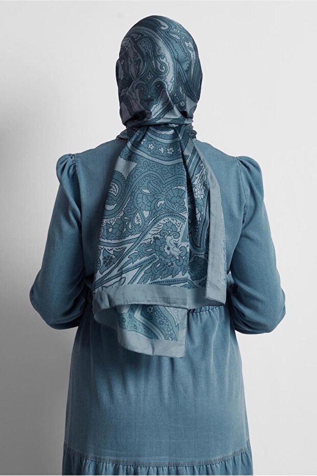 شال منقوش عرقيًا 8553 - 2