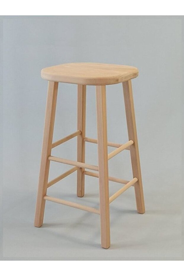 70cm Ahşap Bar Taburesi