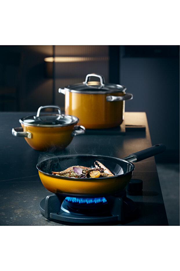 Fusiontec Mineral Tava 24 cm Sarı - 4