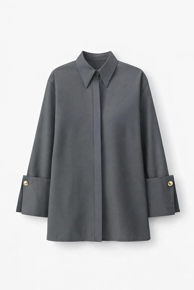 Poplin ing - széles mandzsetta - 8