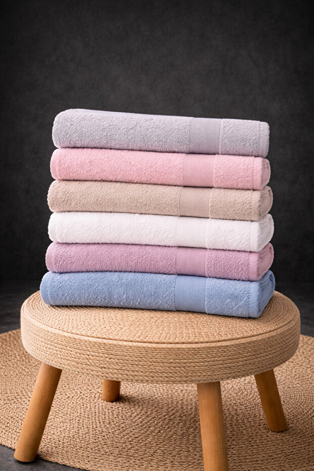 3 részes fürdőlepedő készlet 70×140 cm Puha és nedvszívó, mindennapi használatra alkalmas - 3