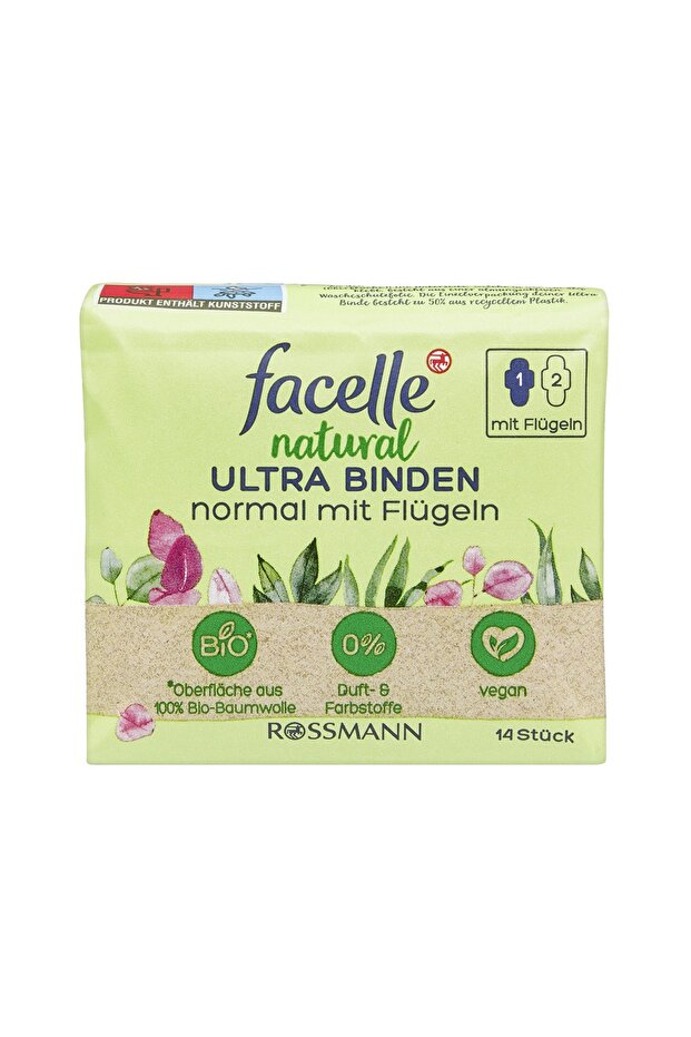 Natural Ultra Ped Kanatlı Normal 14'lü - 1