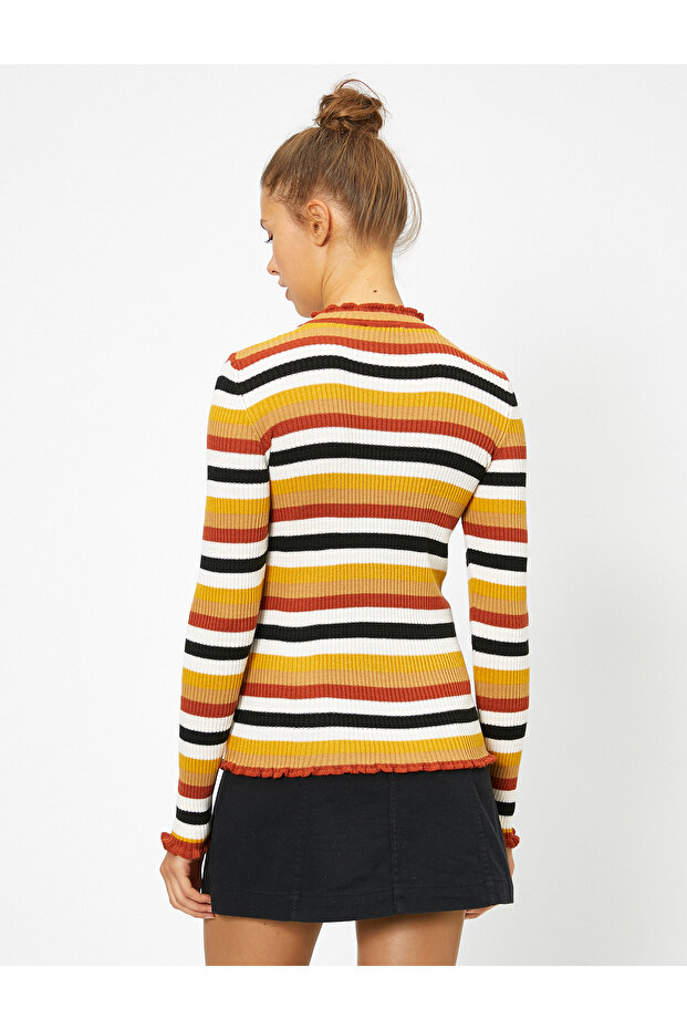 Strickpullover - Streifendesign - 4