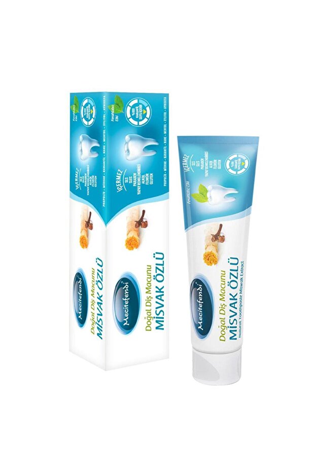 Natural Toothpaste with Miswak Extract 75 Ml - 1